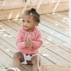 Strawberries Cardigan 3-24m