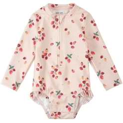 Strawberries Long Sleeve Swimsuit 0-24m