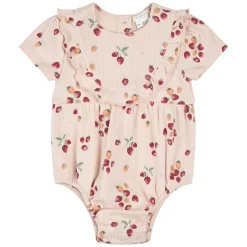Strawberries Romper 3-24m