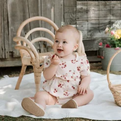 Strawberries Romper 3-24m