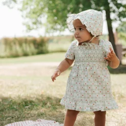 Strawberries Vichy Dress 3-24m