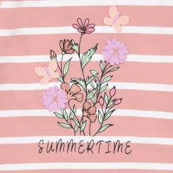 Stripe Flower Rashguard 9-18m