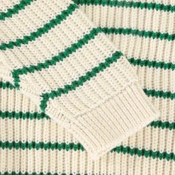 Stripe Knit Pullover 3-10
