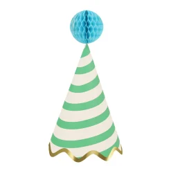 Stripe Party Hats (8)