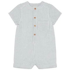 Stripe Woven Romper 6-24m