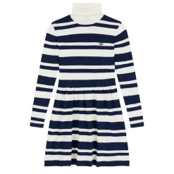 Striped Knit Dress 7-14