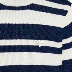 Striped Knit Dress 7-14