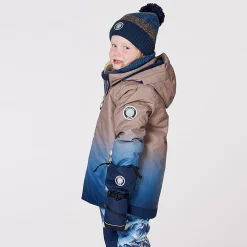 Striped Knit Hat 2-14