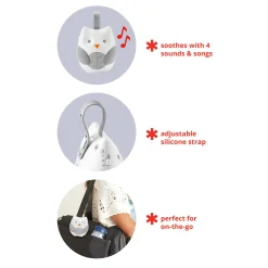 Stroll & Go Portable Baby Sound Machine Owl