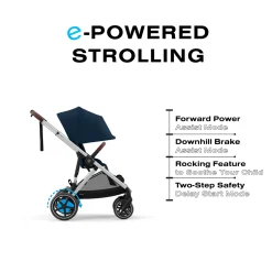 Stroller eGazelle S - Ocean Blue