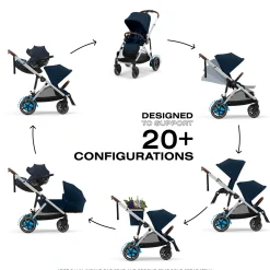 Stroller eGazelle S - Ocean Blue