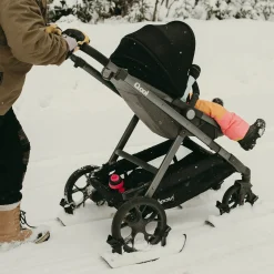 Stroller Skis - 3 Wheels Set