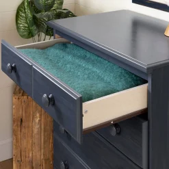 Summer Breeze 6-Drawer Chest Dresser - Blueberry