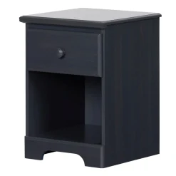 Summer Breeze 1-Drawer Nightstand - Blueberry