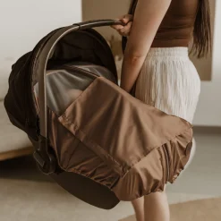 Summer Cover Car Seat - Hazelnut