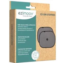 Sun Shade Suction Cup Window x2