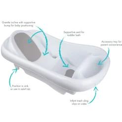 Sure Comfort® Newborn to Toddler Tub - White