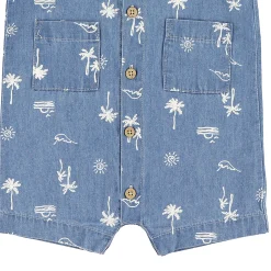 Surf Chambray Romper 3-24m