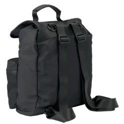 Sustainable Backpack Diaper Bag - Black