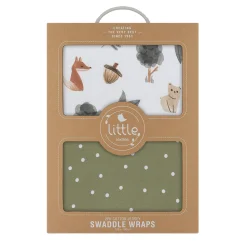 Swaddle Blanket (2) Jersey - Forest