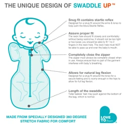 Swaddle Up Original Newborn 5-8.5lb - Grey