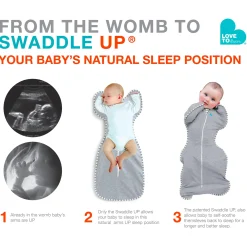 Swaddle Up Original Small 8-13lb - Gray