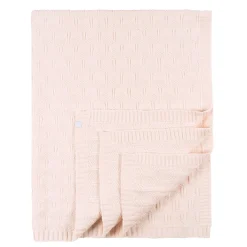 Sweater Knit Blancket - Pink