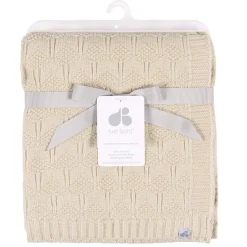 Sweater Knit Blanket - Tan