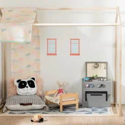 Sweedi House Bed for Twin Bed - Natural