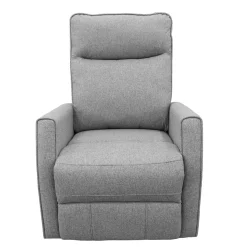 Swivel Recliner Rocking Chair - Gray Tweed