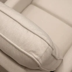 Swivel Reclining Rocking Chair - Beige Tweed