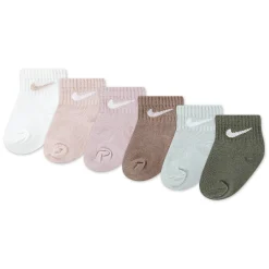 Swoosh Ankle Socks (6) 2-4
