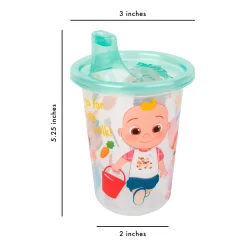Take & Toss CoComelon Sippy Cups 10oz (4)