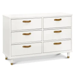 Tanner 6-Drawer Dresser - Warm White