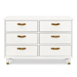 Tanner 6-Drawer Dresser - Warm White