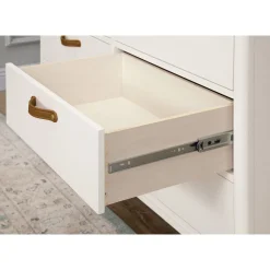 Tanner 6-Drawer Dresser - Warm White