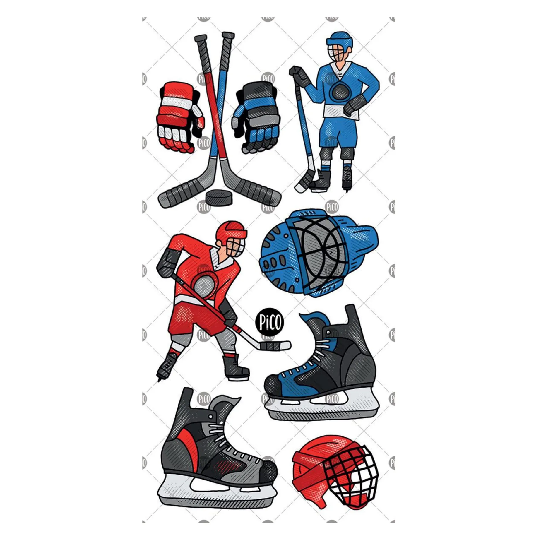 Tattoos Pico - The Madness of Hockey