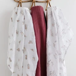 Taupe Muslin Blanket