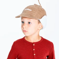 Taupe Sherpa Cap 6m-5y