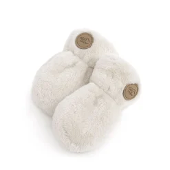 Teddy bear gift box for baby (4 accessories) - Cream 0-6M