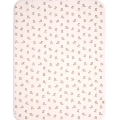 Teddy-printed Jersey Blanket