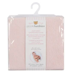 Terry Fitted Sheet Change Pad - Pink