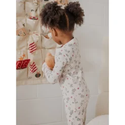 Thermal Mistletoe Pajamas 2-7