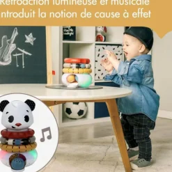 Tiny Rocker Stacking Panda Toy