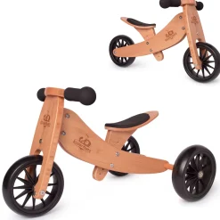 Tiny Tot Balance Bike 2 in 1 - Bamboo