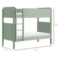 TipToe Bunk Bed - Taupe
