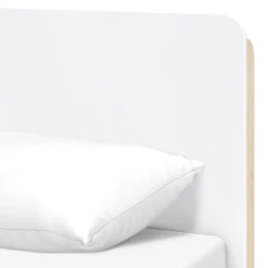 TipToe Twin Bed - White and Washed Natural