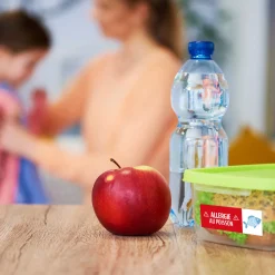 Étiquettes allergie - Poisson