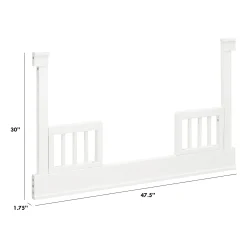 Toddler Bed Conversion Kit - Warm White