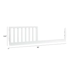 Toddler Bed Conversion Kit - White Finish
